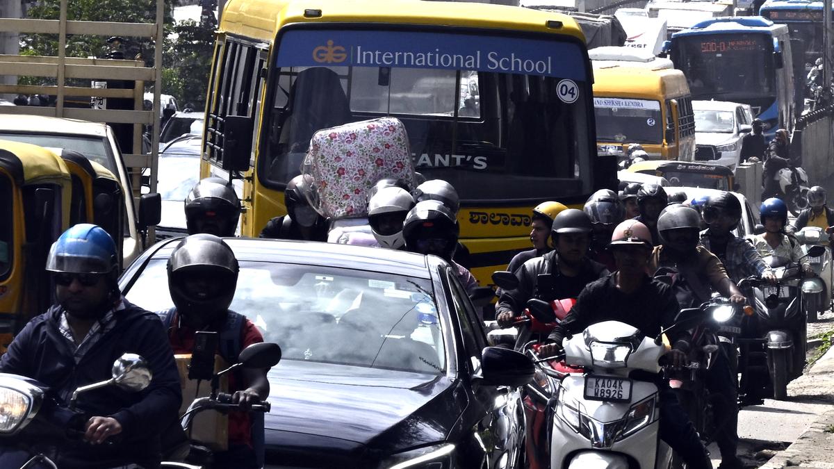 Frequent jams around ORR spill on to connecting roads, make school travel a nightmare for children