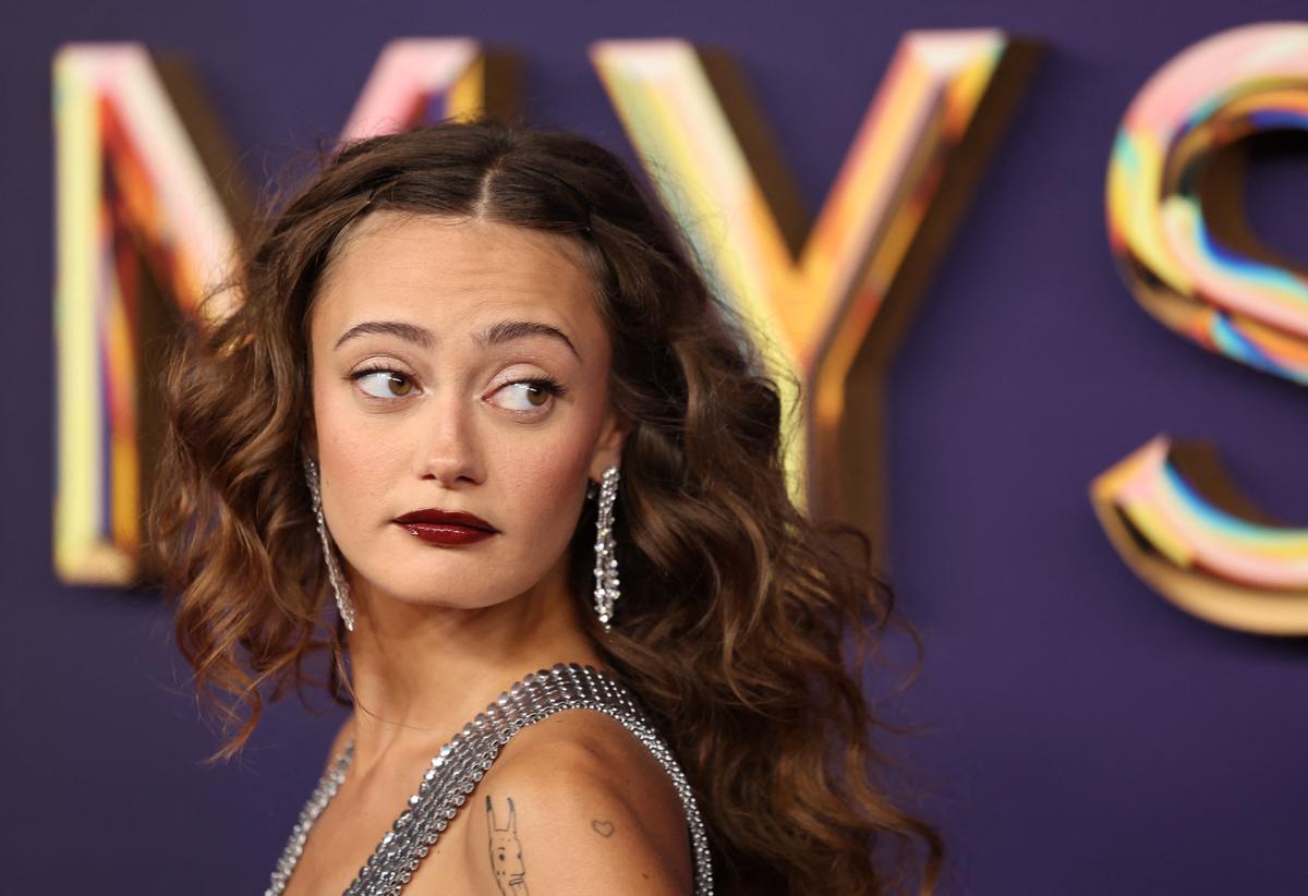 Ella Purnell  attends the 76th Primetime Emmy Awards in Los Angeles, California, U.S., September 15, 2024. REUTERS/Mike Blake