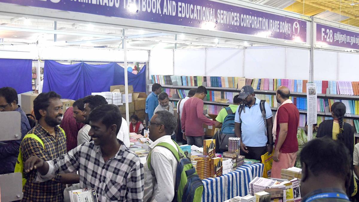 Rain dampens the mood and sales at Chennai Book Fair