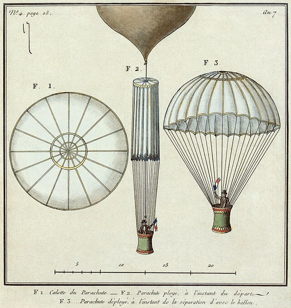 First parachute
