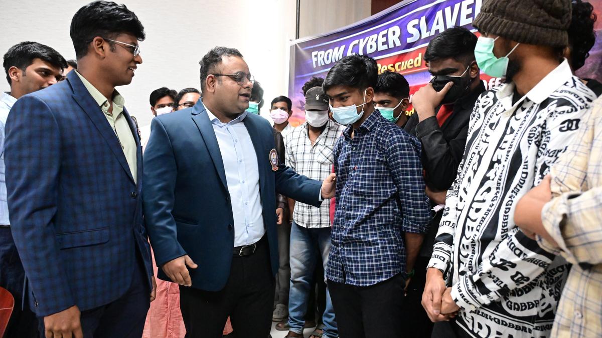 APCID rescues 22 youths trapped in cybercrime compound in Myanmar - The Hindu