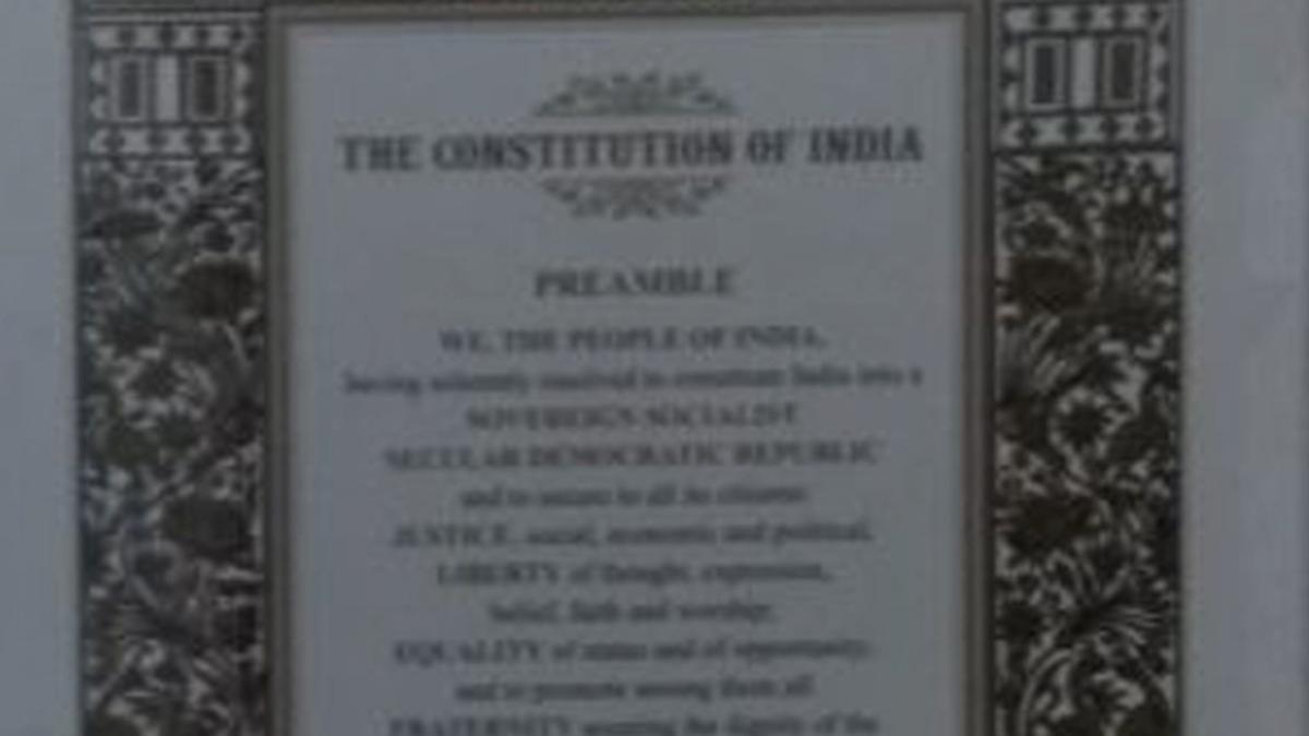 Could the Preamble have been amended without changing its date of adoption, asks Supreme Court