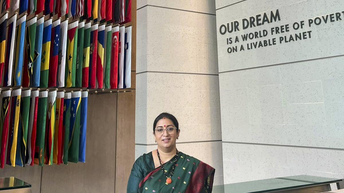 Gender equity policies are key to growth in Global South: Smriti Irani