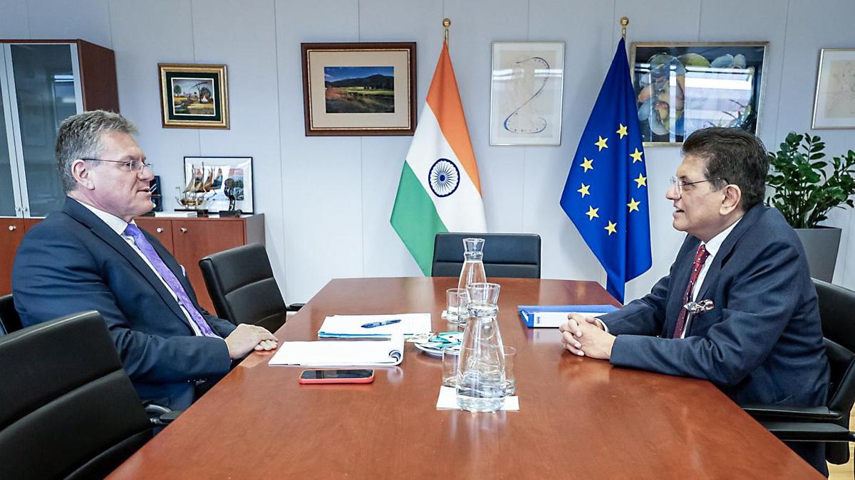 Piyush Goyal concludes Brussels trip, expresses confidence about ‘early conclusion’ of FTA talks Piyush Goyal concludes Brussels trip, expresses confidence about ‘early conclusion’ of FTA talks