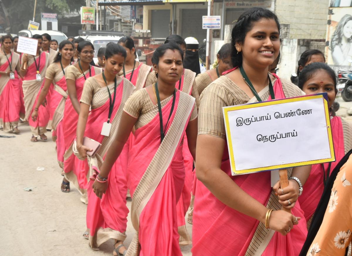 International Day for the Elimination of Violence Against Women observed in Krishnagiri