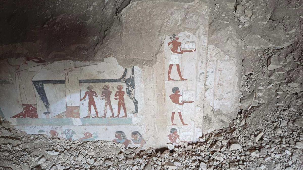 Egyptian archaeologists discover three tombs in Luxor