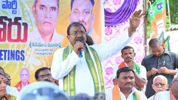 Andhra Pradesh: Street corner meetings evoking good response, says Somu Veerraju