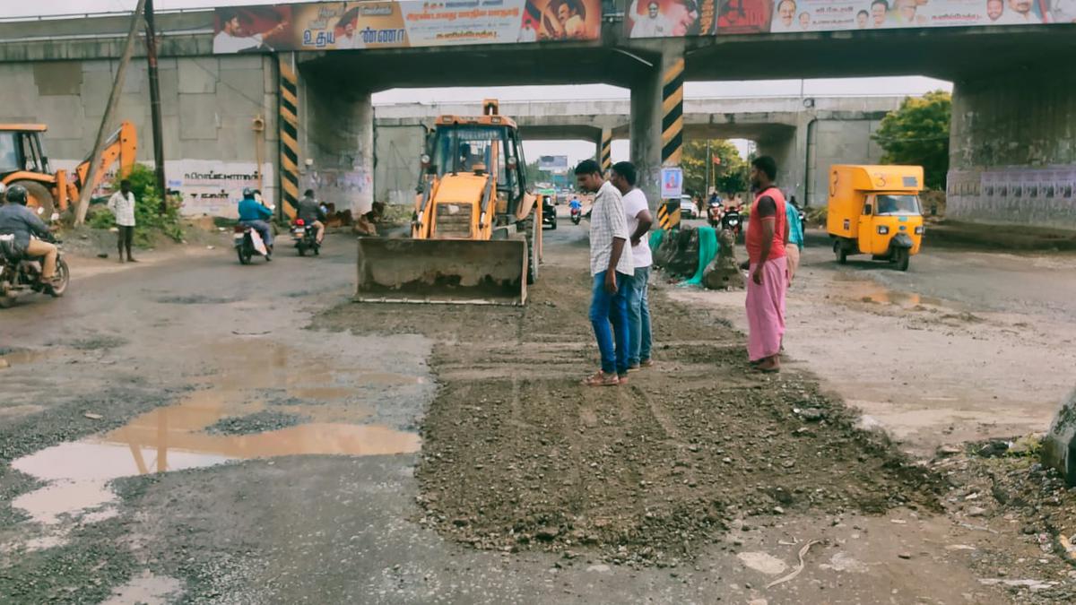 Highways Department to take up repairs on stretch of Tambaram-Mudichur Road