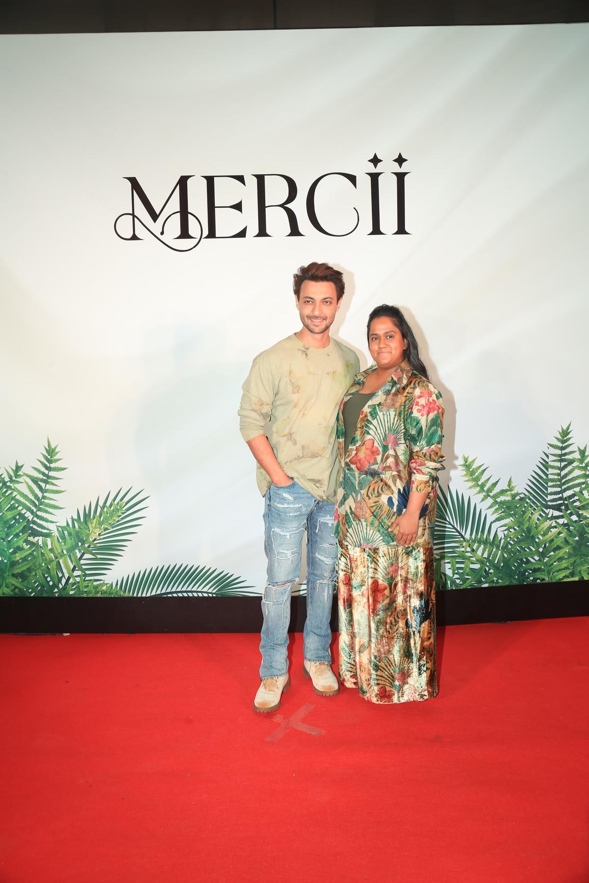 Arpita Khan with husband, Aayush