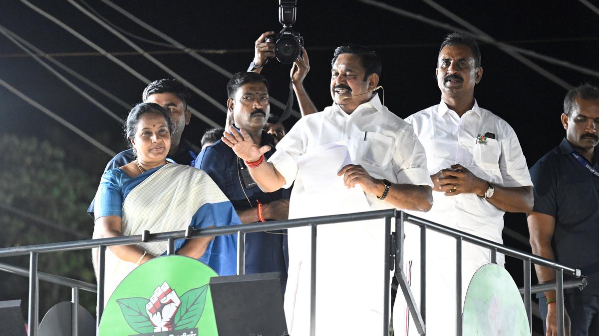 ‘Strong’ AIADMK-BJP combine will prevail over ‘large DMK alliance’, asserts Palaniswami