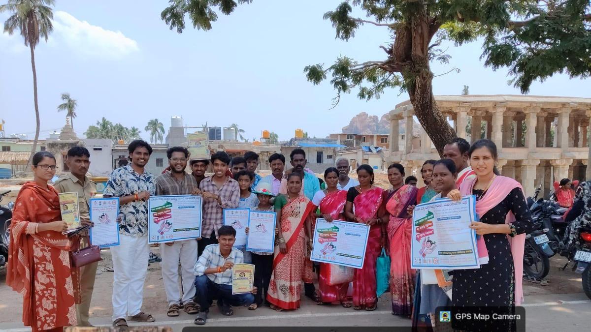 Special awareness drive on women’s safety in Hampi
