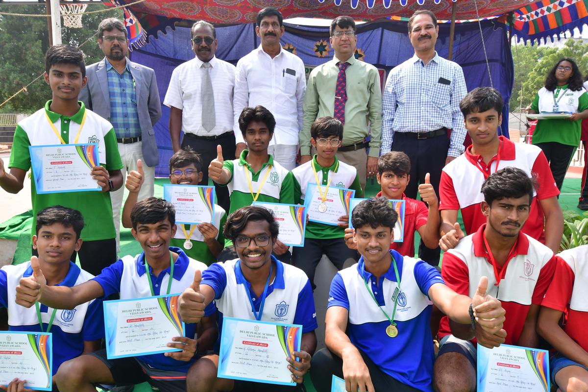 Students perform yoga, cultural shows at DPS Annual Sports Day event in Vijayawada