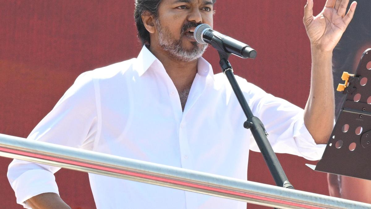 T.N. Assembly election: TVK promises free education loans, unemployment allowance and incentives for firms that employ Tamil workers