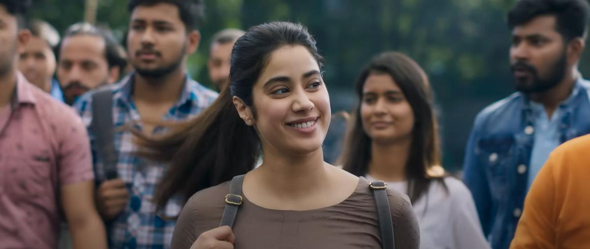 Jahnvi Kapoor in Mili, the remake of the Malayalam film, Helen