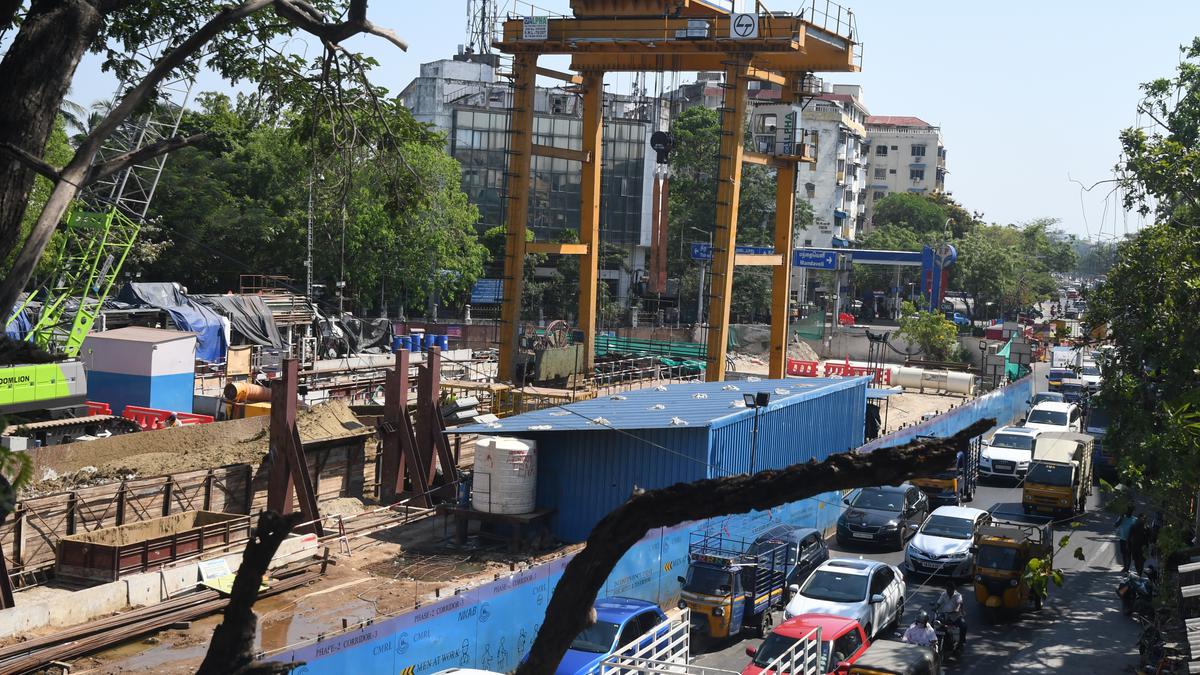 CMRL begins tunnelling on Greenways Road-Mandaveli stretch