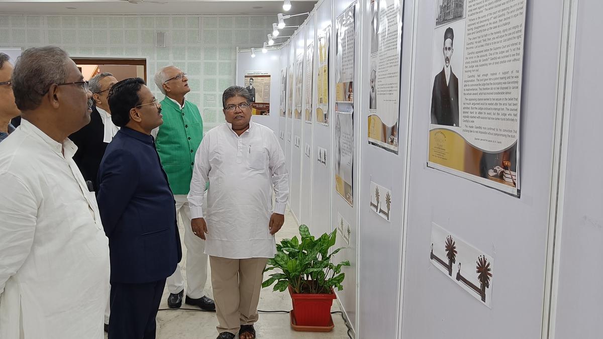 Madras High Court organises exhibition on life of Mahatma Gandhi as a