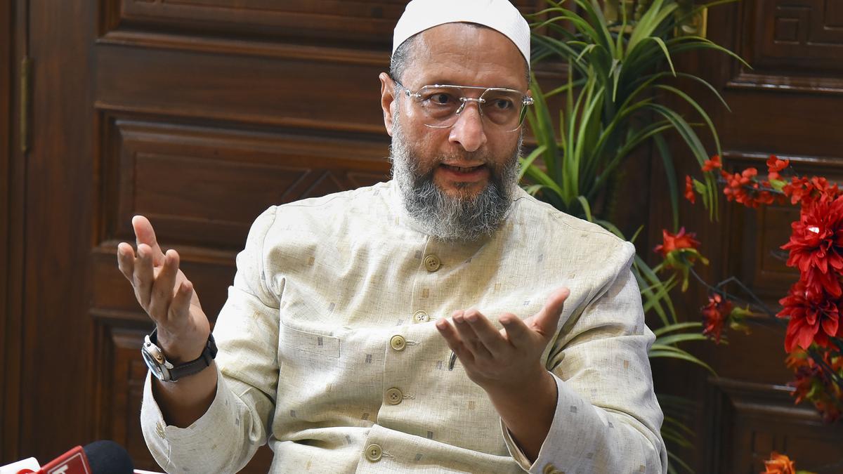 AIMIM president Asaduddin Owaisi demands debate on China, others in special session of Parliament