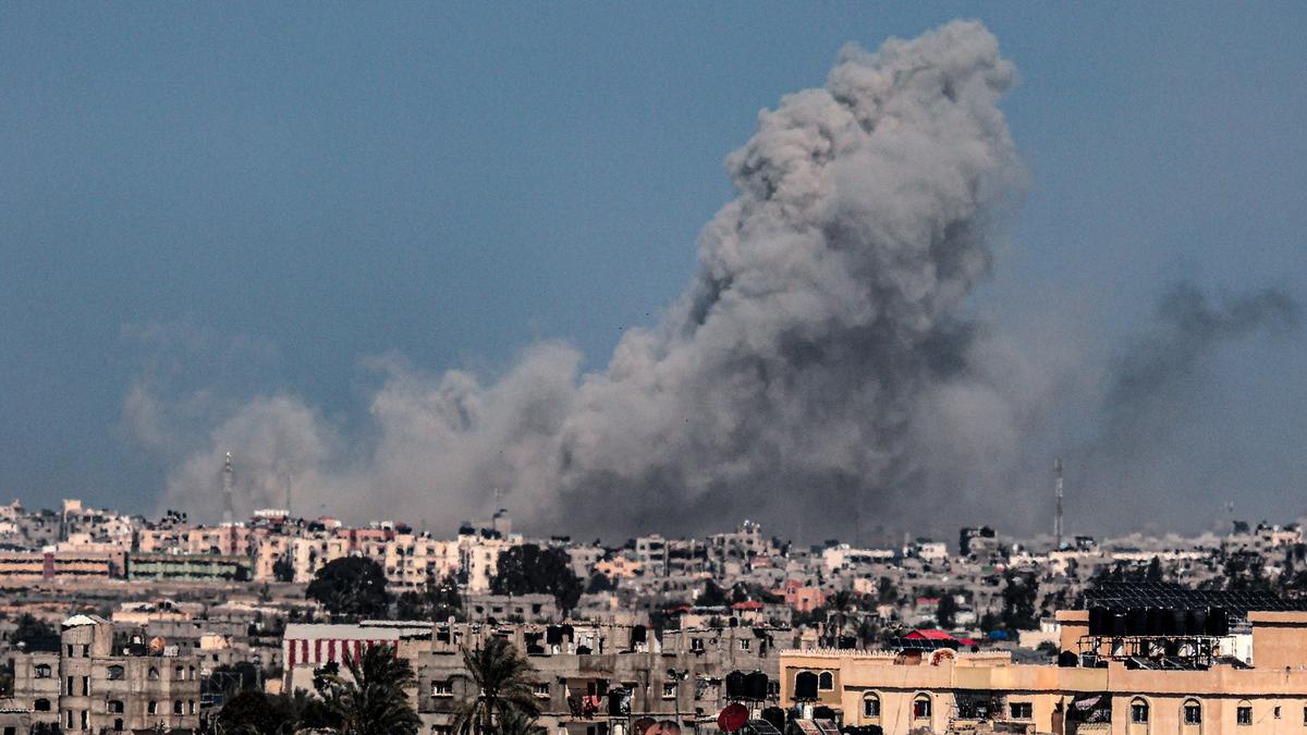 Israel strikes Gaza's Rafah as truce talks under way