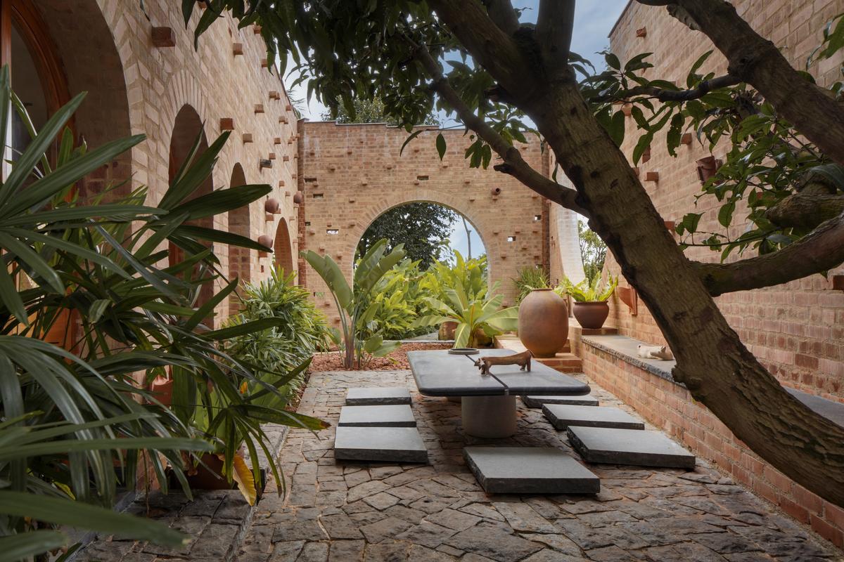 Courtyard at The Den of Subterranean Ruins