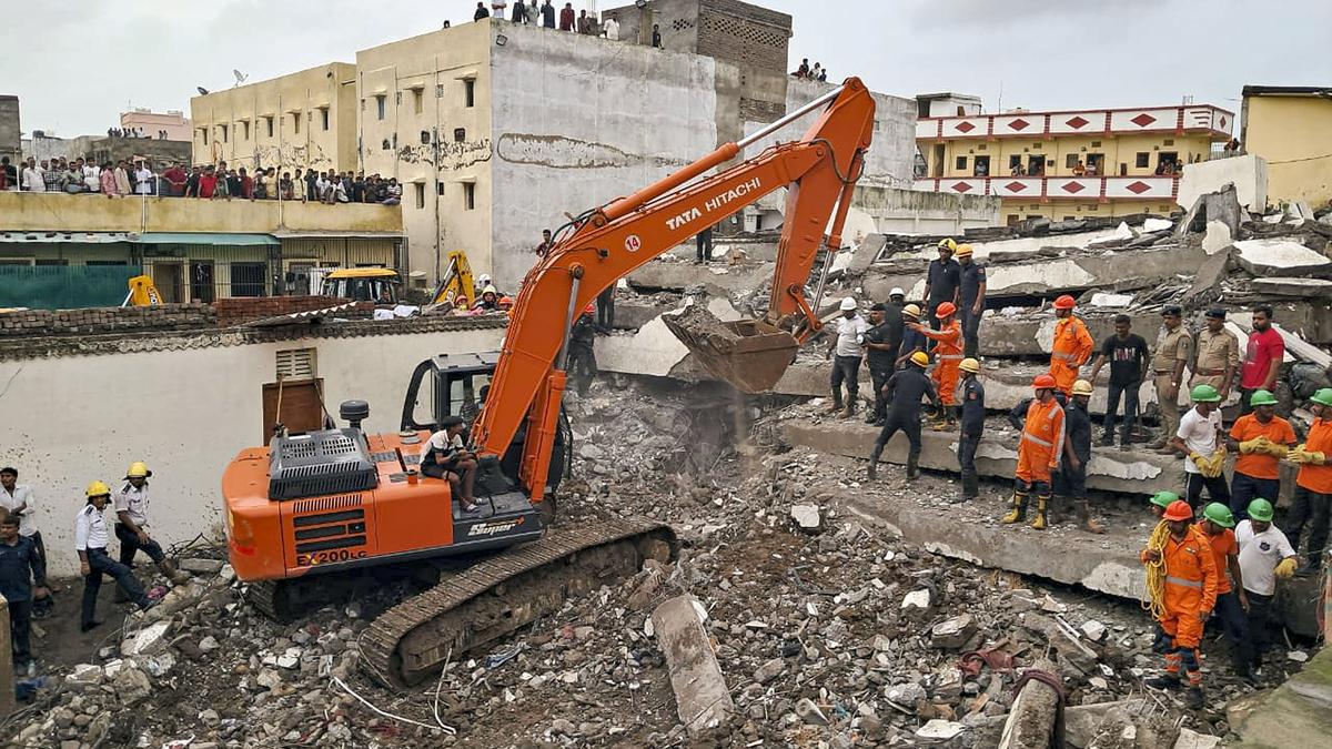 Surat building collapse: Seven dead as multi-storey building collapses in Gujarat