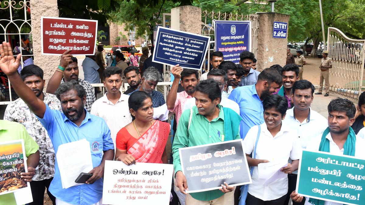 T.N. govt should oppose Vedanta’s tungsten mining in Madurai to avoid another Thoothukudi Sterlite tragedy: activists