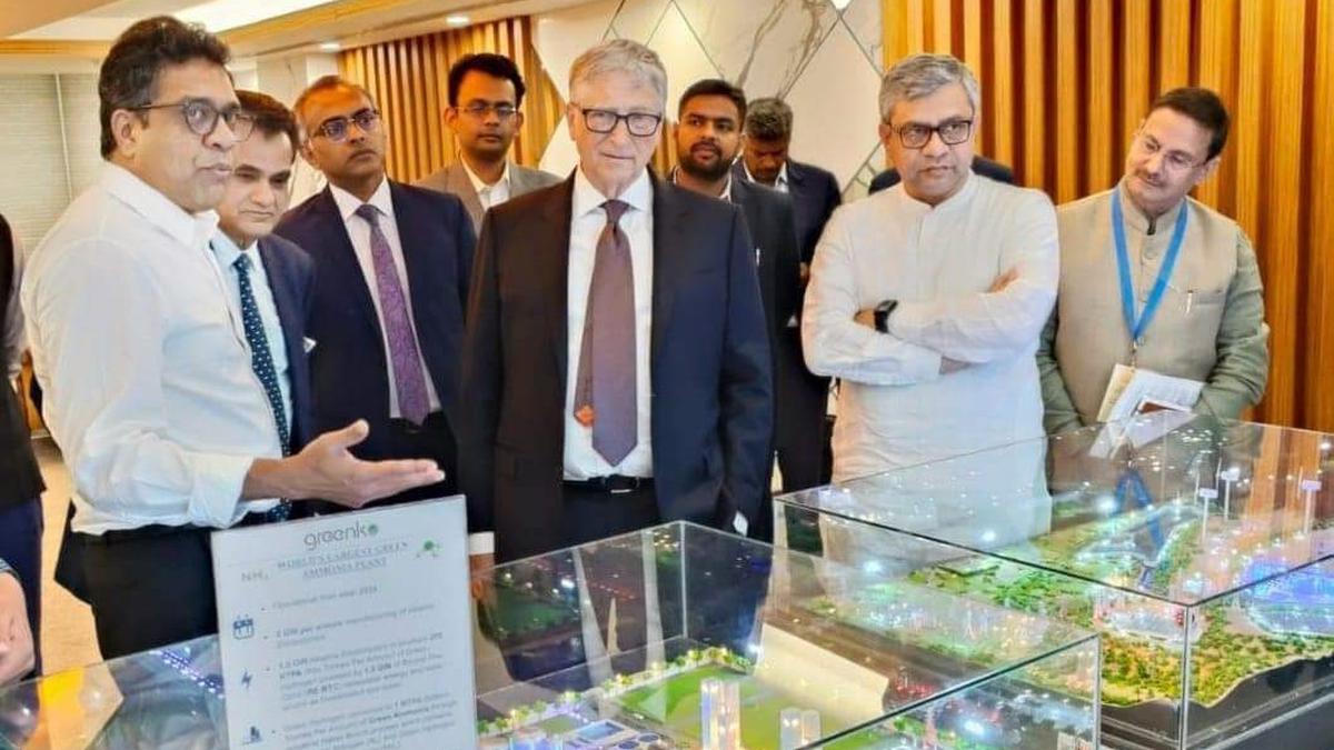 Green initiatives in Andhra Pradesh attract the attention of Bill Gates