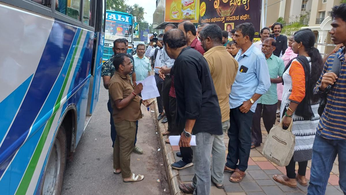Police and city bus owners working together to enforce traffic rules and ensure safety of passengers