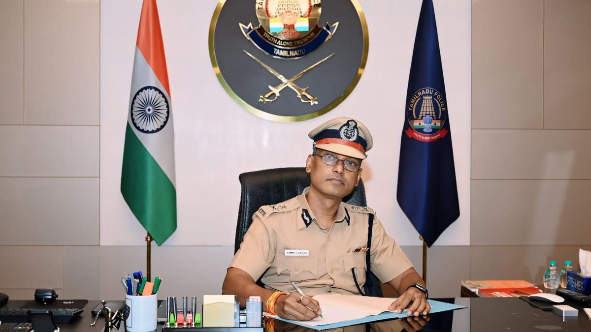 Abin Dinesh Modak takes charge as Tambaram Police Commissioner