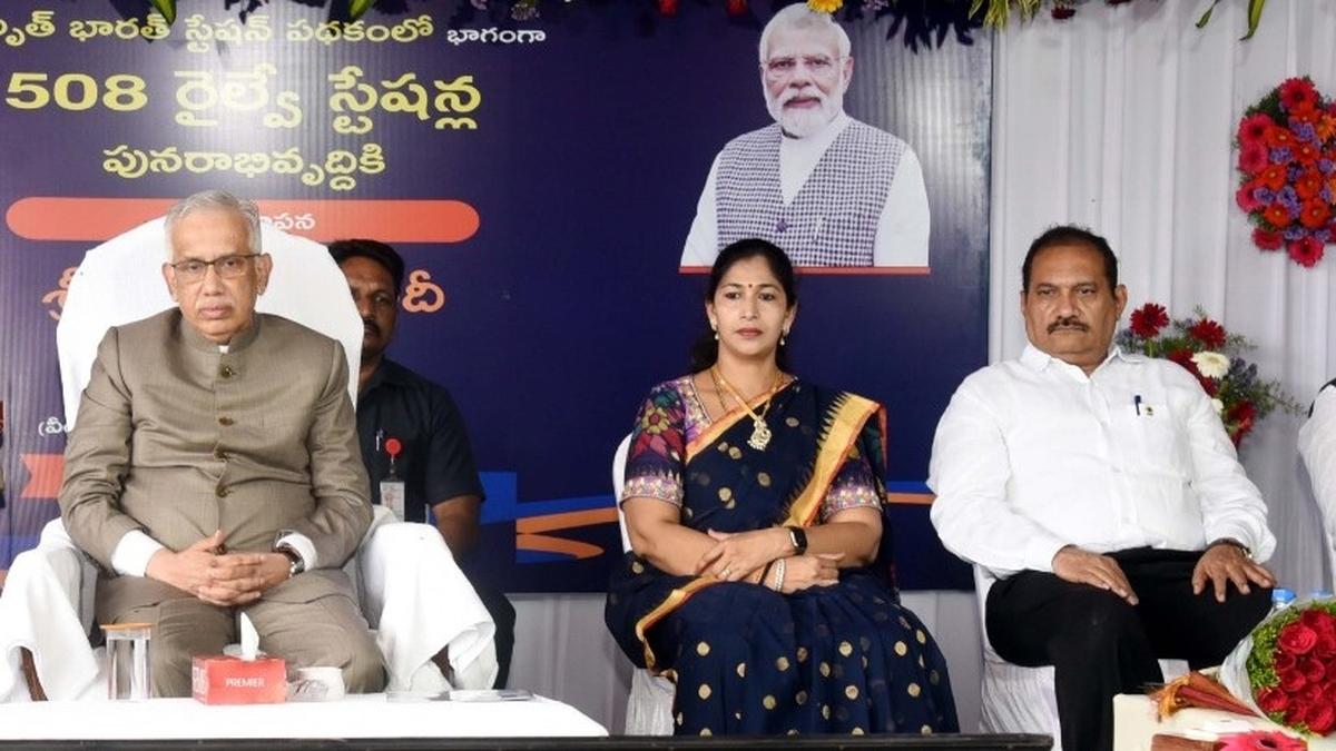 Andhra Pradesh Governor lauds Railway Ministry for selecting 18 railway stations for modernisation in the State