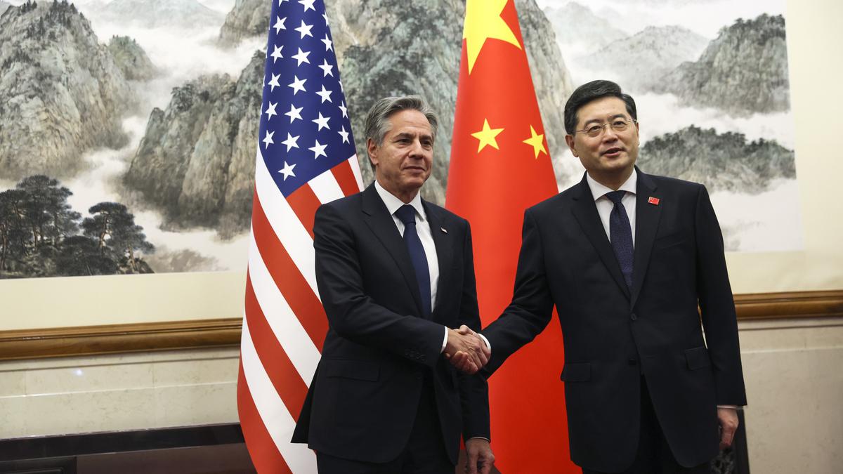 Blinken in Beijing as U.S., China look to cool tensions