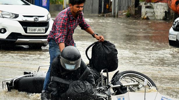 Hyderabad scurries for cover as skies open up