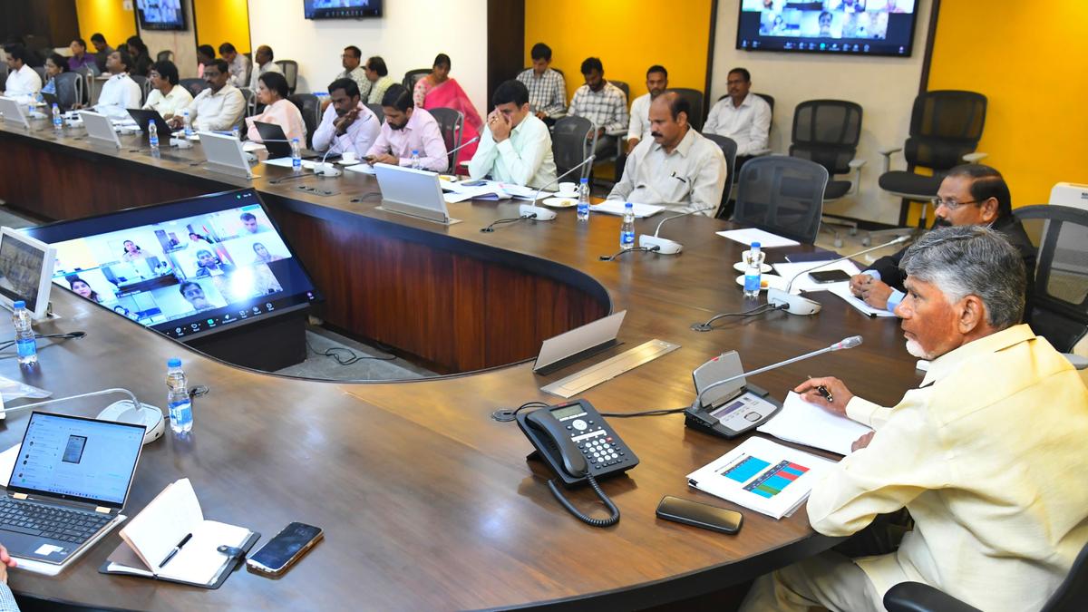 Deliver all government services through the Mana Mitra WhatsApp platform, Andhra Pradesh Chief Minister directs officials