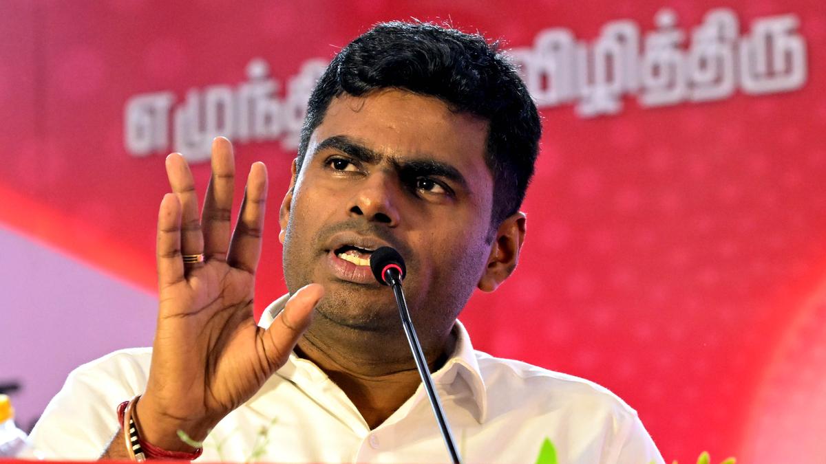 Annamalai accuses Stalin of ‘spreading a lie’ in fund allocation under Samagra Shiksha Abhiyan