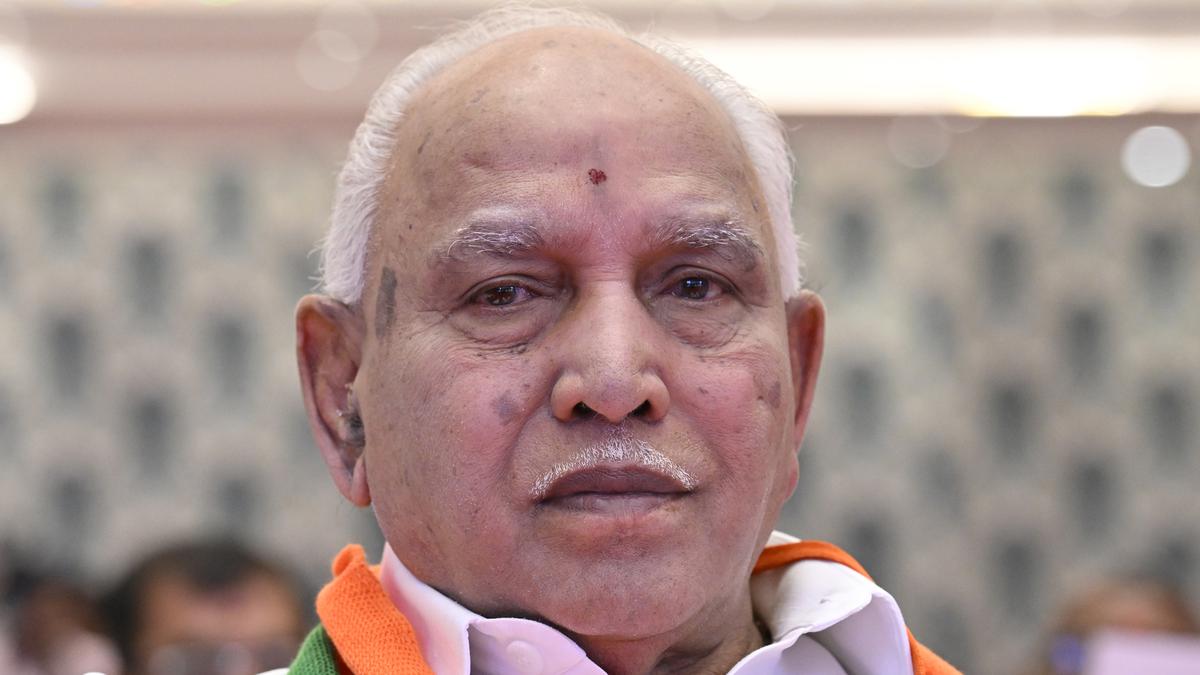 B.S. Yediyurappa booked under POCSO Act