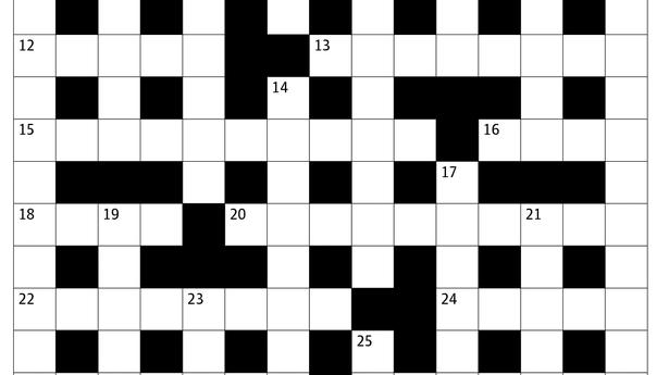 The Sunday Crossword No. 3209