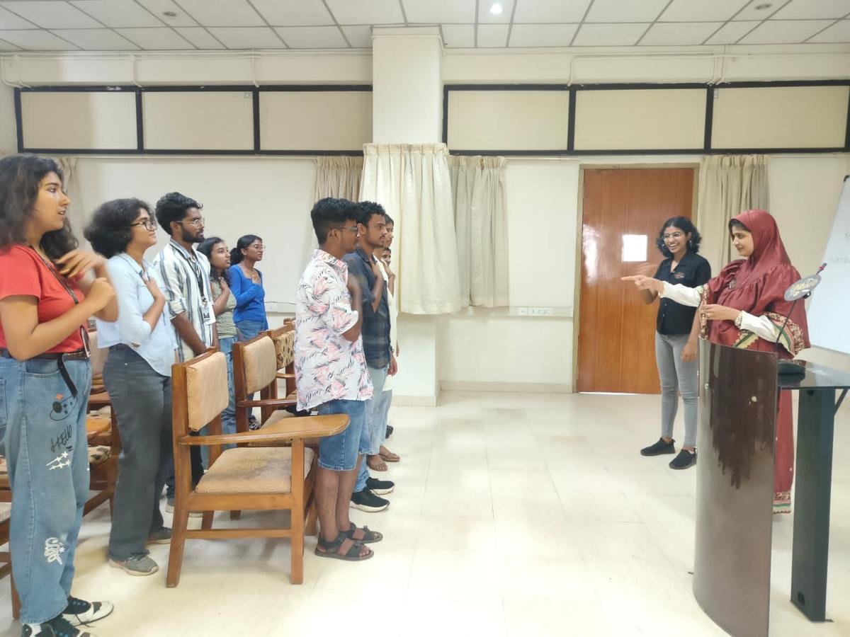 Workshop by Uninked Poetry at College of Engineering Trivandrum