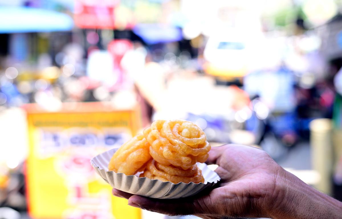 जिलेबी सेशाइयर मिठाई में जिलेबी रोड, डिंडिगुल पर