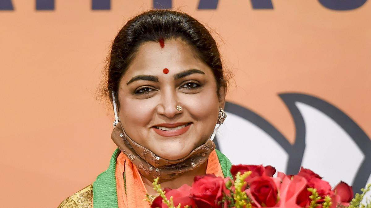 Khushbu Sundar nominated as member of National Commission for Women