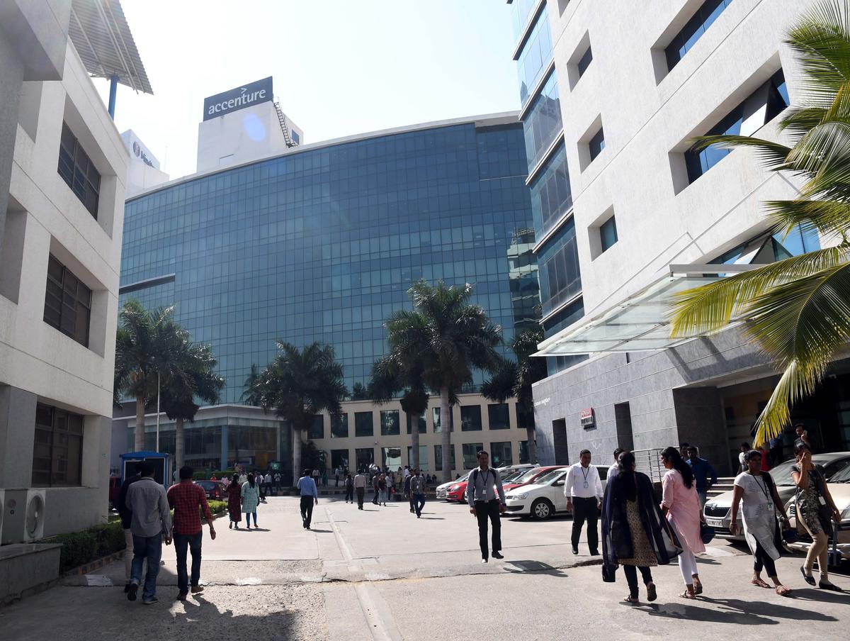 The Global Village Tech Park in Bengaluru.