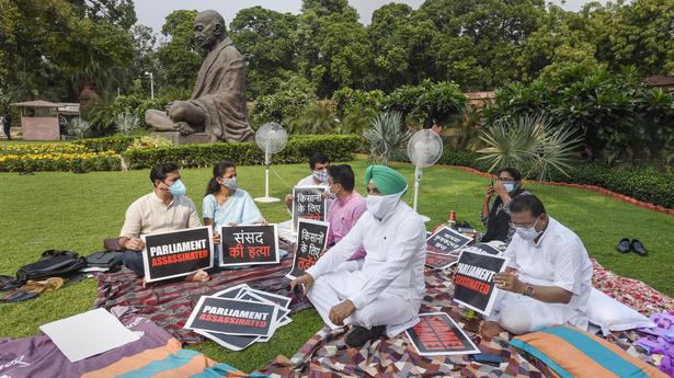 Parliament House can't be used for dharnas, strikes: Rajya Sabha Secretariat