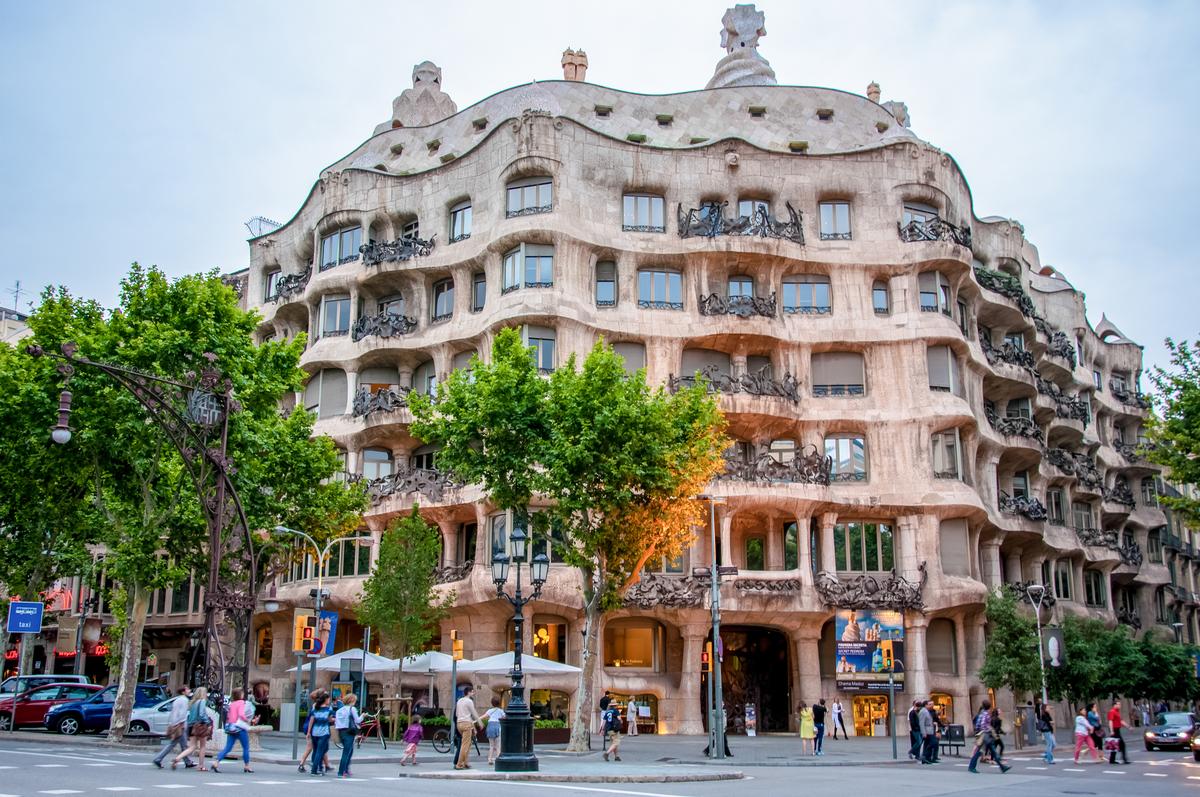 Casa Milà, Barcelona, Spain