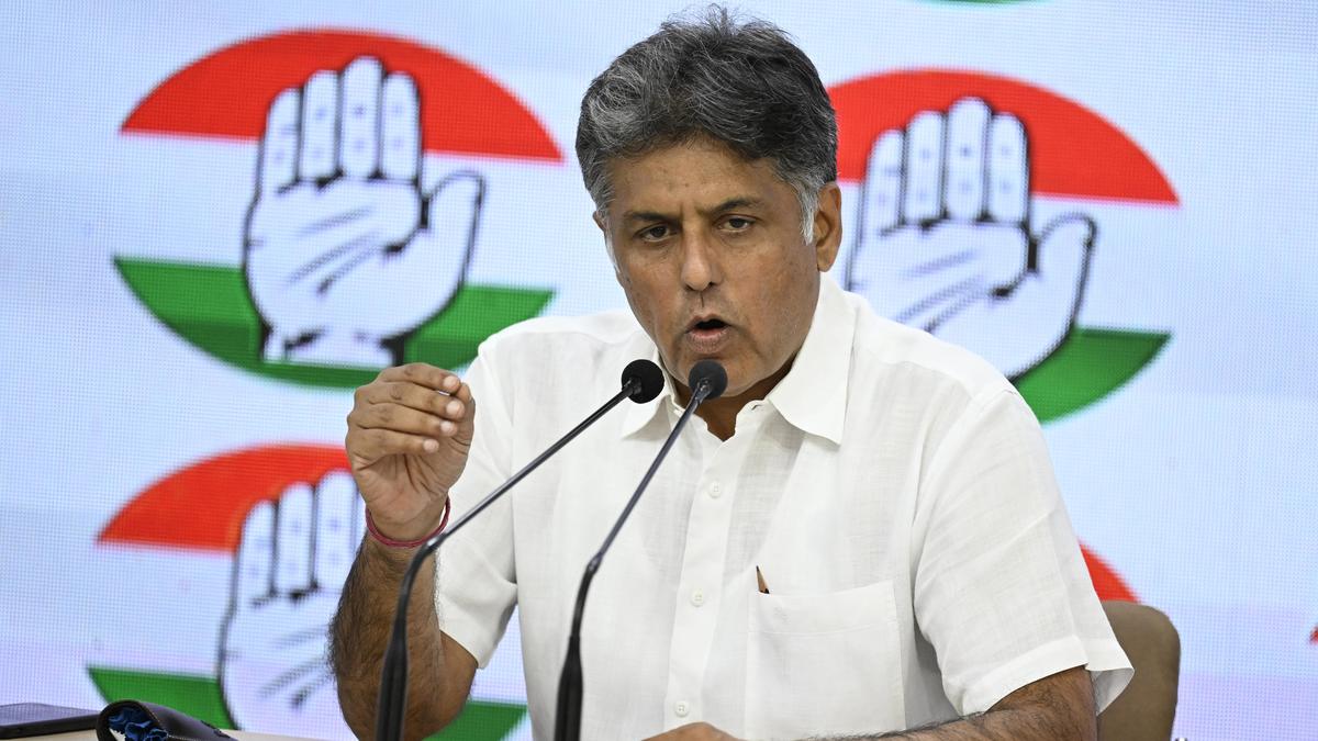 ECI has no mandate to conduct pan-India SIR, says Manish Tewari