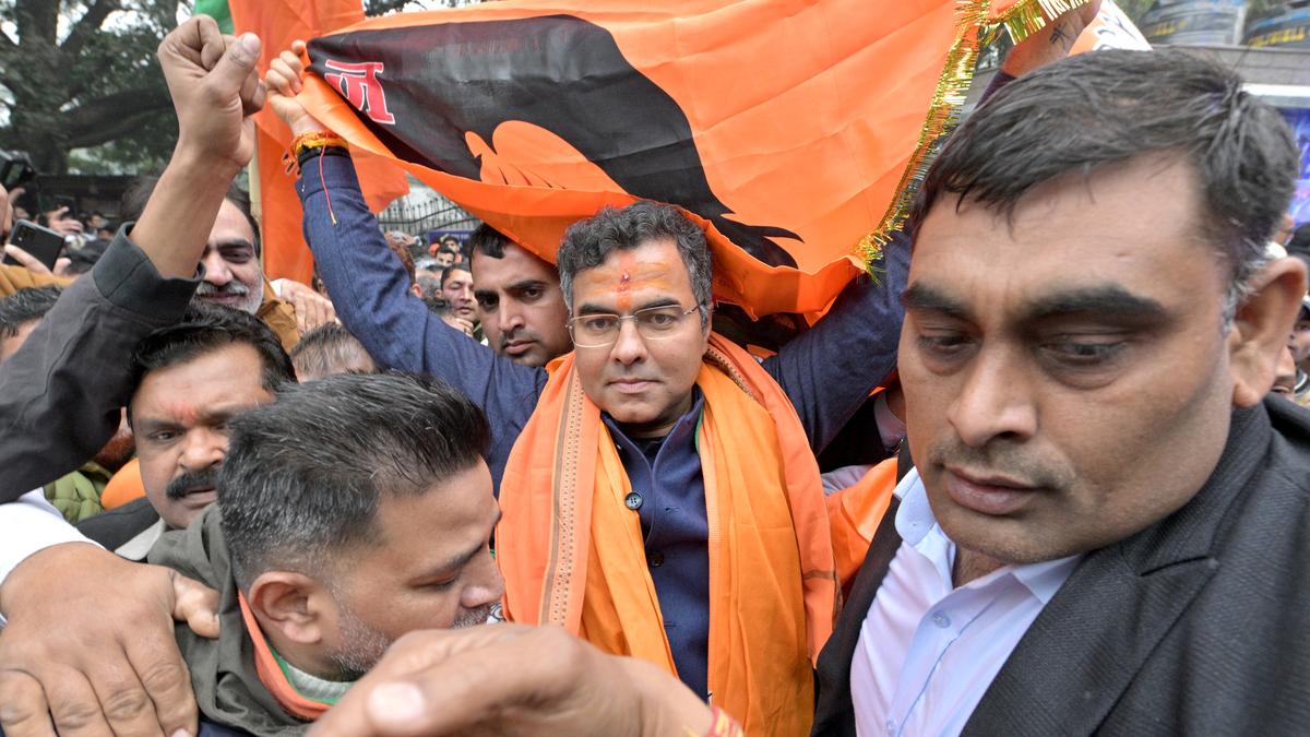 Delhi polls: BJP’s Parvesh Verma faces action for ‘distributing’ shoes to electors