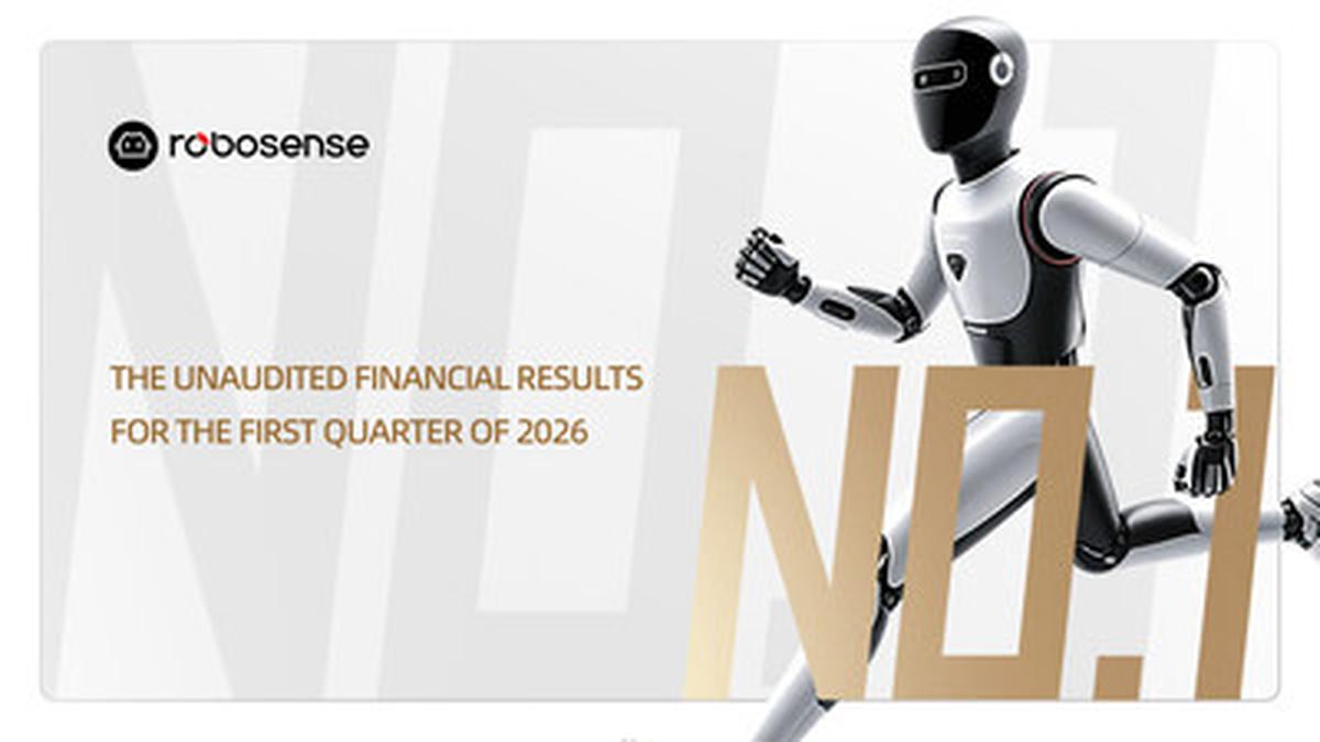 RoboSense Asserts Global Dominance in LiDAR for Robotics with 1,458.8% YoY Shipment Surge in Q1 2026