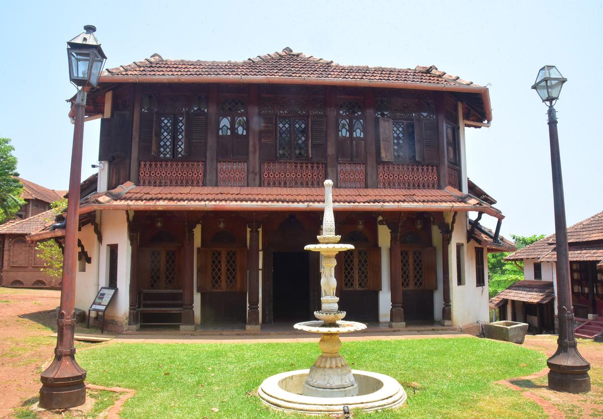 The Deccani Nawab Mahal, reconstructed at the Hasta Shilpa Heritage Village Museum in Manipal. The Deccani Nawab Mahal, reconstructed at the Hasta Shilpa Heritage Village Museum in Manipal.
