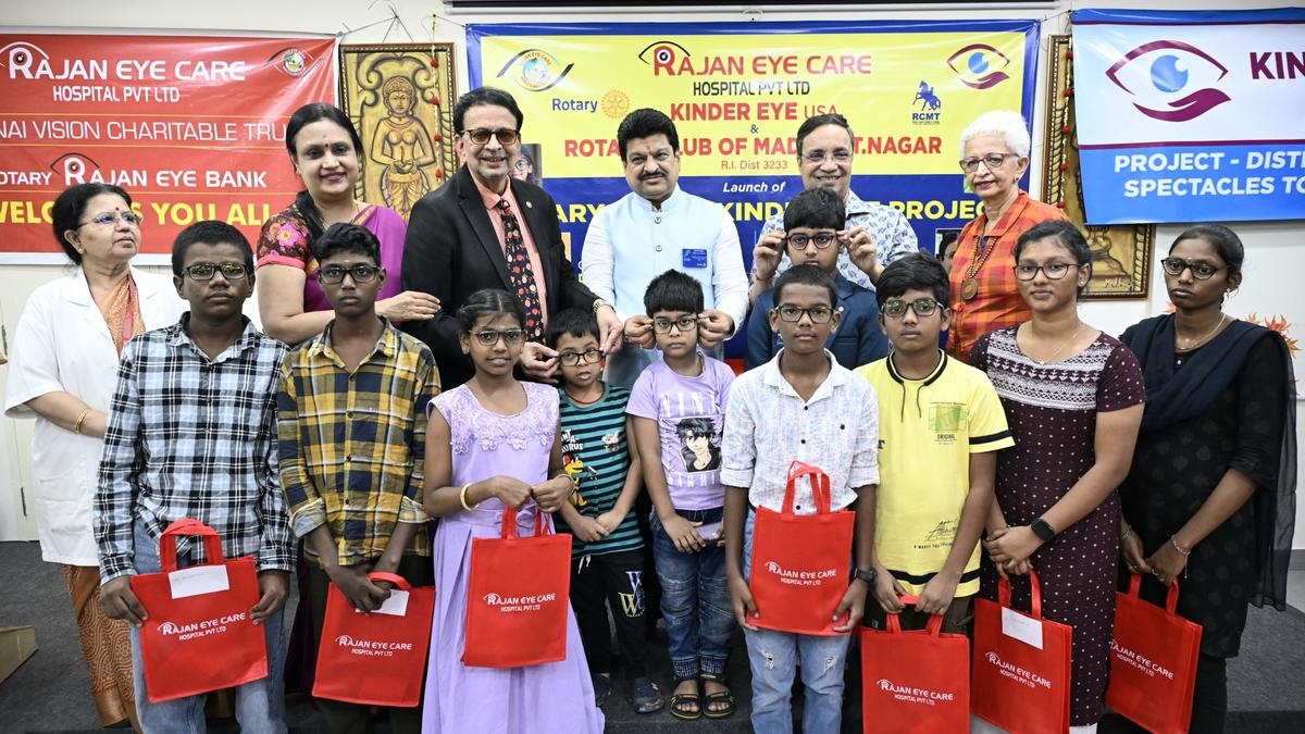 Drive to provide prescription glasses to underprivileged children launched