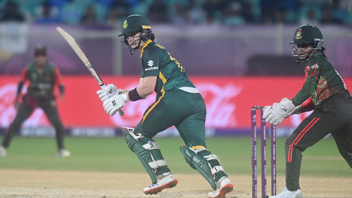 Women’s World Cup: South Africa holds nerve, edges past Bangladesh