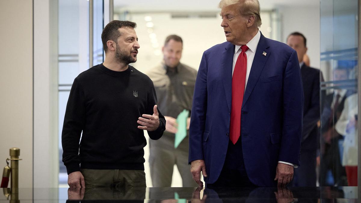 Zelenskyy and Trump meet amid tensions over Ukraine conflict