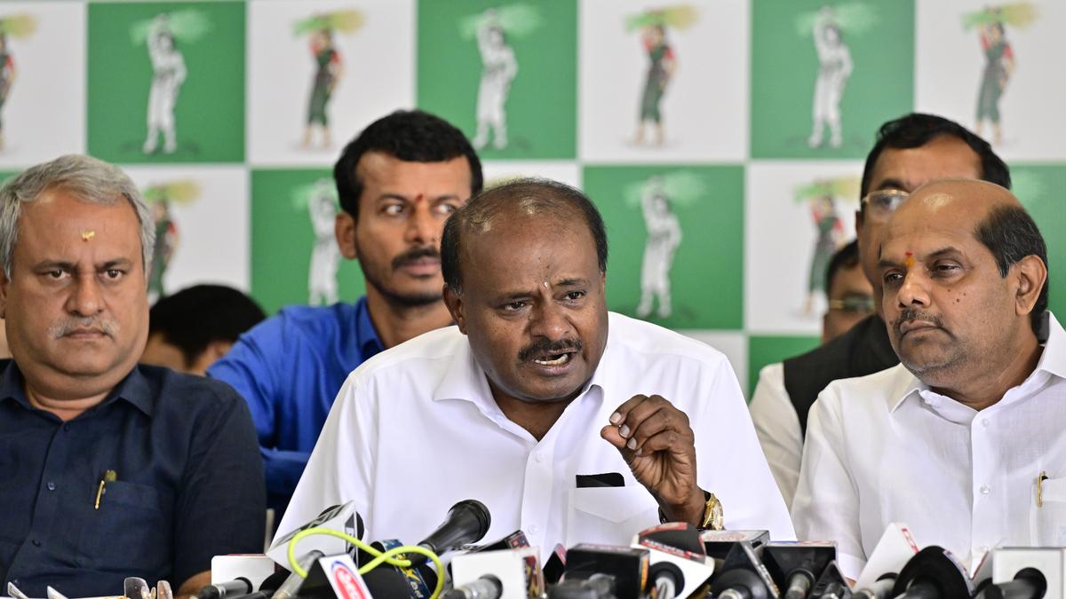 State govt. trying to frame me, claims Kumaraswamy