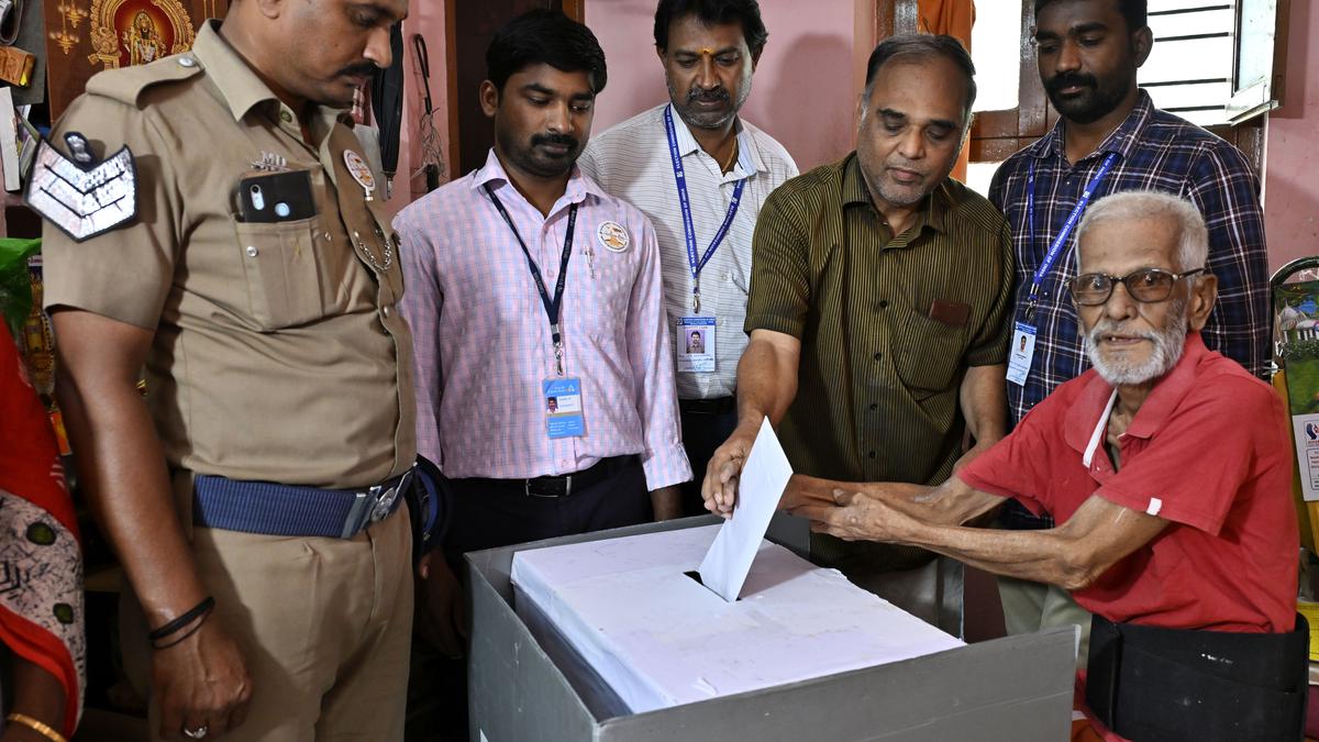 Casting of postal ballots begins in Madurai